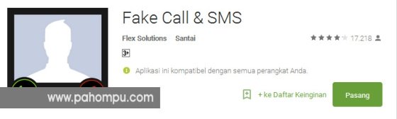 3-fake-call-sms - 5 Aplikasi Unik di Android Yang Layak Anda Coba