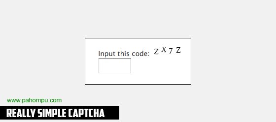 really-simple-captcha-Plugin CAPTCHA Terbaik dan Gratis