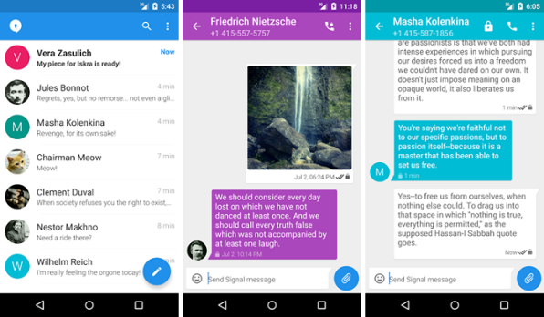 android-messaging-apps-signal - Aplikasi Pesan Teks Atau Text Messaging Gratis Terbaik Untuk Smartphone